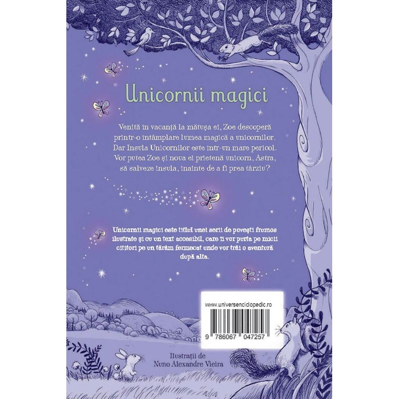 Carti si Birotica - Carti - Carti pentru copii - Activitati extracurriculare - Unicornii magici. Padurea fermecata (Usborne) - Infinity.ro