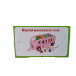 Jucarii, Copii si Bebe - Jucarii si jocuri - Jucarii & jocuri educative - Jocuri si jucarii educative - Autobuz educativ cu cifre si xilofon, lemn, Digital Percussion Bus, 3 ani+, EduJucarii - Infinity.ro
