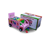 Jucarii, Copii si Bebe - Jucarii si jocuri - Jucarii & jocuri educative - Jocuri si jucarii educative - Autobuz educativ cu cifre si xilofon, lemn, Digital Percussion Bus, 3 ani+, EduJucarii - Infinity.ro