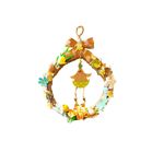 Casa si Gradina - Decoratiuni - Decoratiuni de sezon - Coronita decorativa de Paste, 30 cm, verde - Infinity.ro