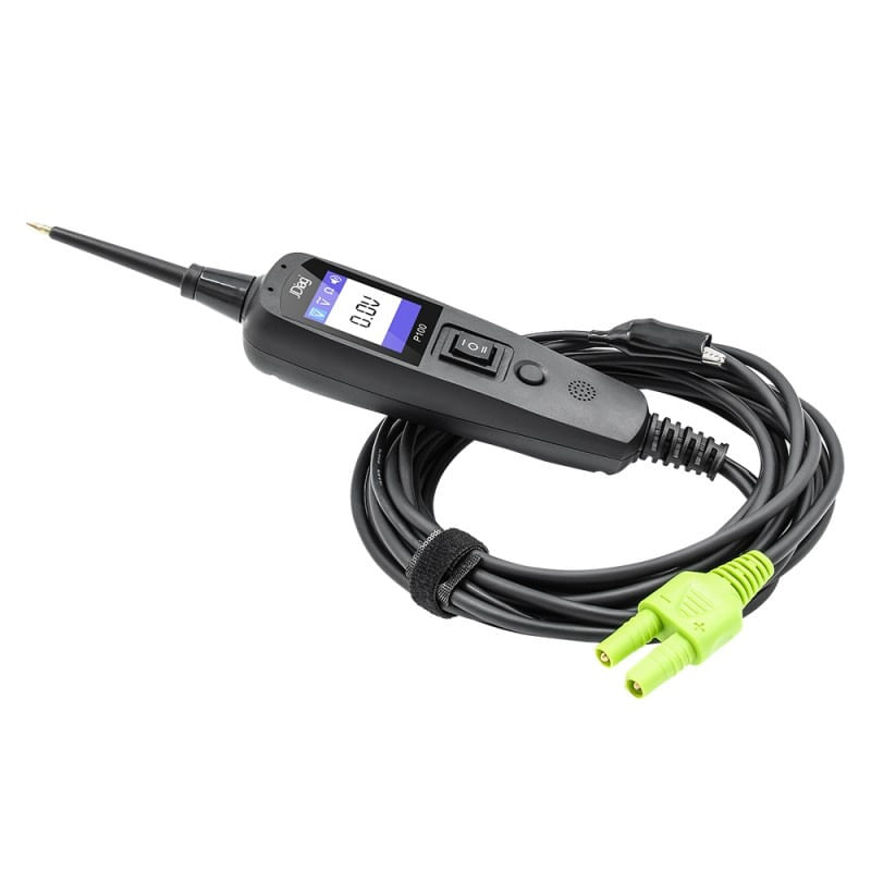 Auto si Moto - Reparatii si depanare - Scule auto - Testere si multimetre - Tester Profesional Circuite Electrice Techstar® P100, Diagnostic, 12/24V, Verificare Rezistenta, Masa, Voltaj, Servieta - Infinity.ro