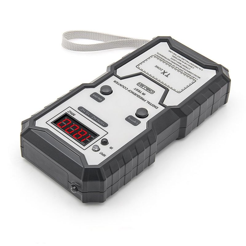 Auto si Moto - Reparatii si depanare - Scule auto - Testere si multimetre - Tester Digital de Frecventa pentru Telecomenzi Auto Techstar, Inalta Precizie, 100M HZ to 1G HZ, IR, Lumina LED - Infinity.ro