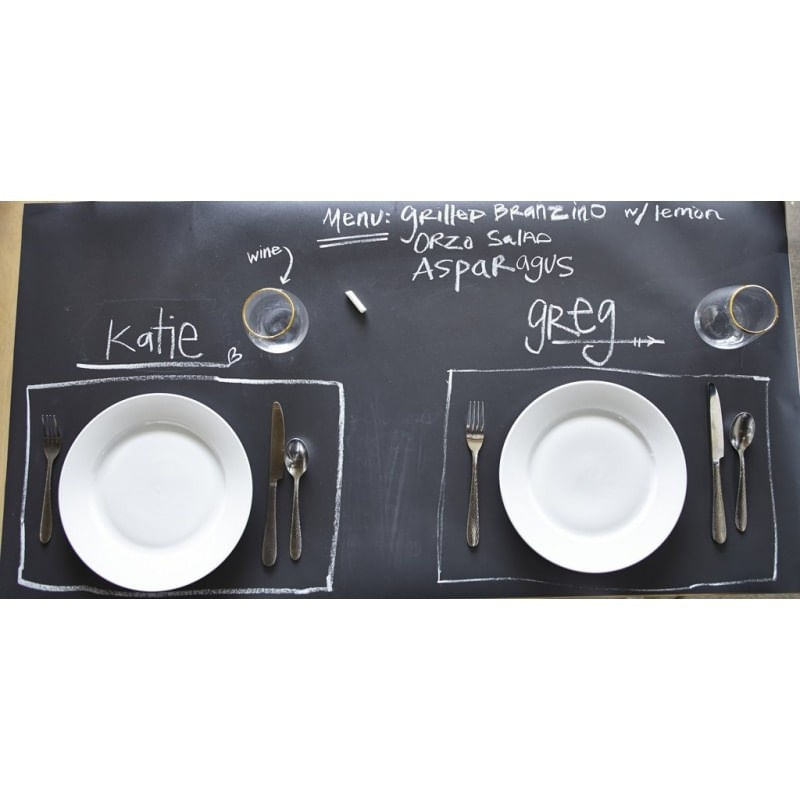 Carti si Birotica - Papetarie - Afise si stickere - Sticker autocolant pentru desenat/scris tabla 45cm x 2m - Infinity.ro