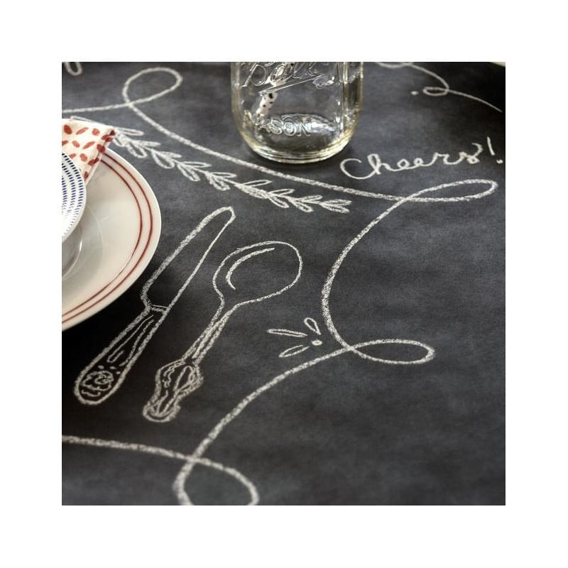 Carti si Birotica - Papetarie - Afise si stickere - Sticker autocolant pentru desenat/scris tabla 45cm x 2m - Infinity.ro