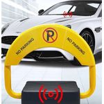 Casa si Gradina - Constructii - Scule de mana si unelte - Accesorii scule de mana - Blocator de parcare cu telecomanda, acumulator si cablu USB, maxim 2000kg, 3.8kg, 40 x 45 x 12.5 x 7.5 cm, galben-negru - Infinity.ro