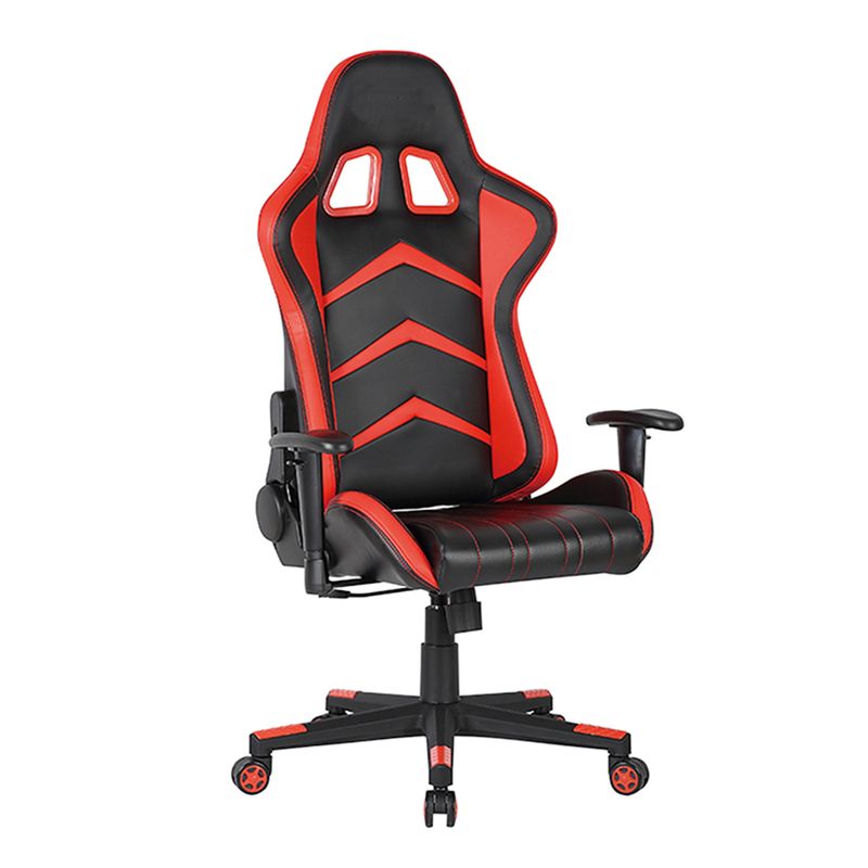 PC, gaming si accesorii - Gaming - Accesorii gaming - Scaune gaming - Scaun gaming US90 Indianapolis, negru si rosu, 69.5x64x124-133.5 cm - Infinity.ro