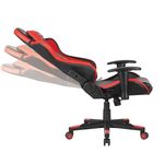 PC, gaming si accesorii - Gaming - Accesorii gaming - Scaune gaming - Scaun gaming US90 Indianapolis, negru si rosu, 69.5x64x124-133.5 cm - Infinity.ro
