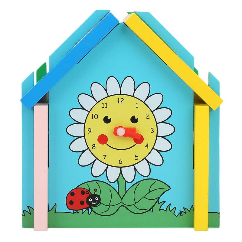 Jucarii, Copii si Bebe - Jucarii si jocuri - Jucarii & jocuri educative - Jucarii interactive - Casuta Sortatoare de Forme Geometrice si Cifre, Operatii matematice, Ceas,  5 activitati educative, Montessori, 3 ani +, - Infinity.ro