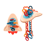 Jucarii, Copii si Bebe - Jucarii si jocuri - Jucarii bebelusi - Jucarii interactive bebelusi - Jucarie educationala invatare timpurie bebelusi, dezvoltare senzoriala, dentitie fara BPA, nava spatiala, Edujucarii - Infinity.ro