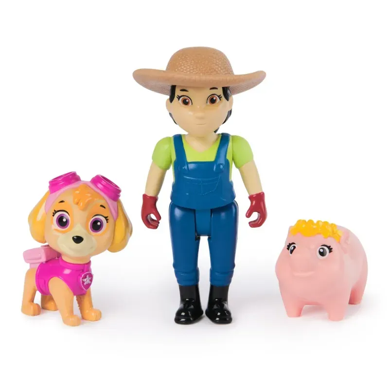 Jucarii, Copii si Bebe - Jucarii si jocuri - Figurine - Patrula Catelusilor Set Figurine Eroi De Salvare Skye Si Farmer Yumi - Infinity.ro