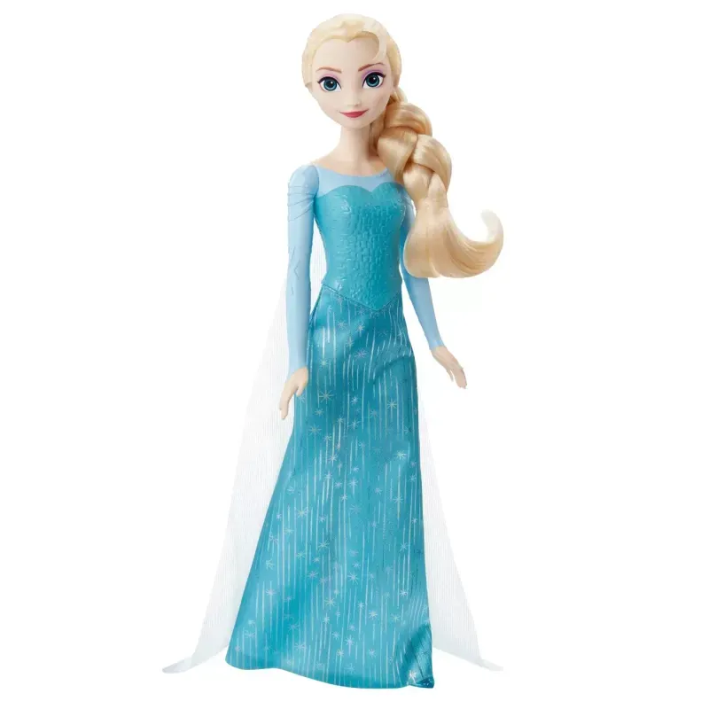 Jucarii, Copii si Bebe - Jucarii si jocuri - Papusi si accesorii - Papusi - Papusa Disney Frozen Elsa Cu Rochie Albastra - Infinity.ro