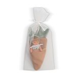 Jucarii, Copii si Bebe - Jucarii si jocuri - Papusi si accesorii - Papusi - Papusa Bomboncin Cu Caciulita De Iepuras Si Paturica Morcov 20cm - Infinity.ro