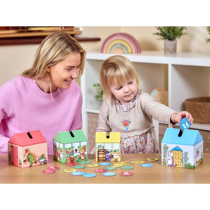 Jucarii, Copii si Bebe - Jucarii si jocuri - Jucarii & jocuri educative - Jocuri si jucarii educative - Joc Educativ De Asociere Si Potrivire A Culorilor Peter Rabbit - Infinity.ro