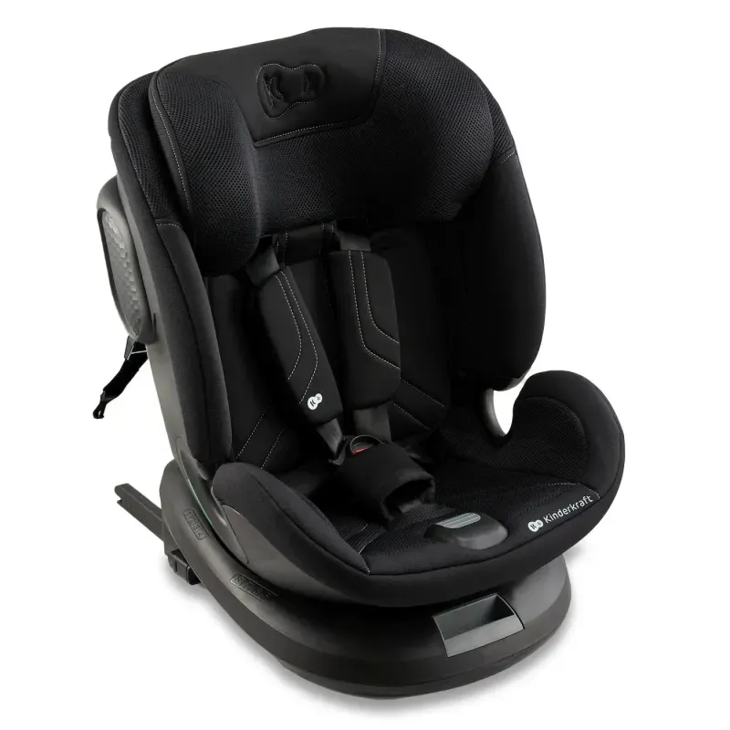 Jucarii, Copii si Bebe - Carucioare si articole de transport - Scaune auto copii - Scaun Auto Kinderkraft Xpedition 3 I-size 40-150 Cm, Black - Infinity.ro