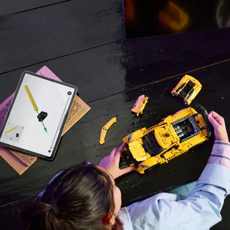 Jucarii, Copii si Bebe - Jucarii si jocuri - Seturi de constructie si cuburi - Seturi de constructie - Lego Technic Chevrolet Corvette Stingray 42205 - Infinity.ro