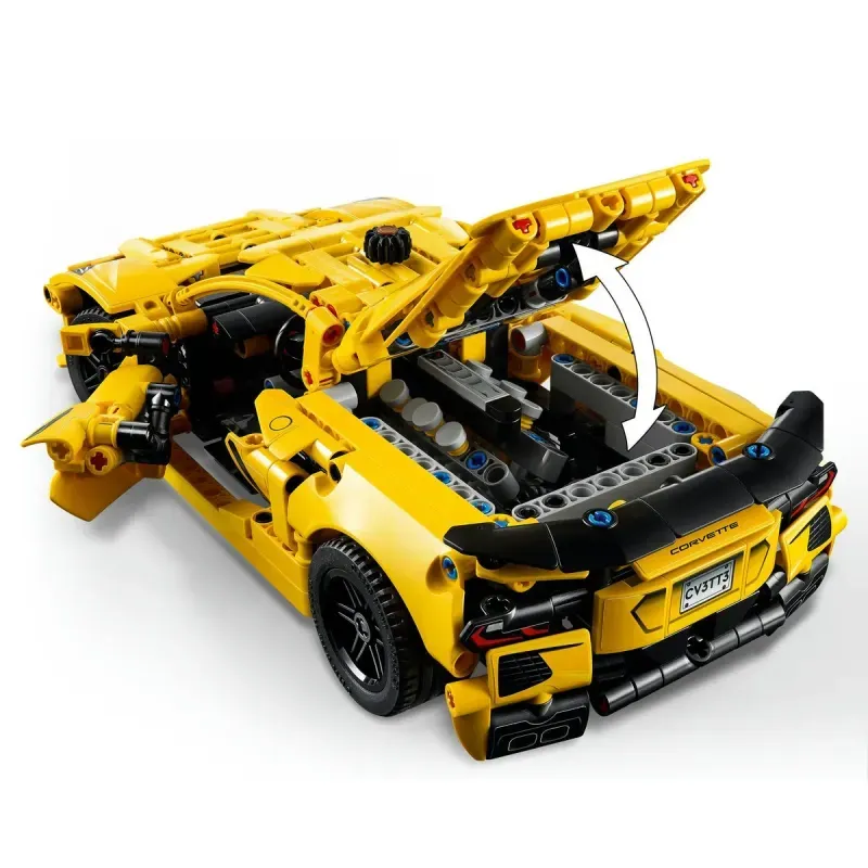 Jucarii, Copii si Bebe - Jucarii si jocuri - Seturi de constructie si cuburi - Seturi de constructie - Lego Technic Chevrolet Corvette Stingray 42205 - Infinity.ro