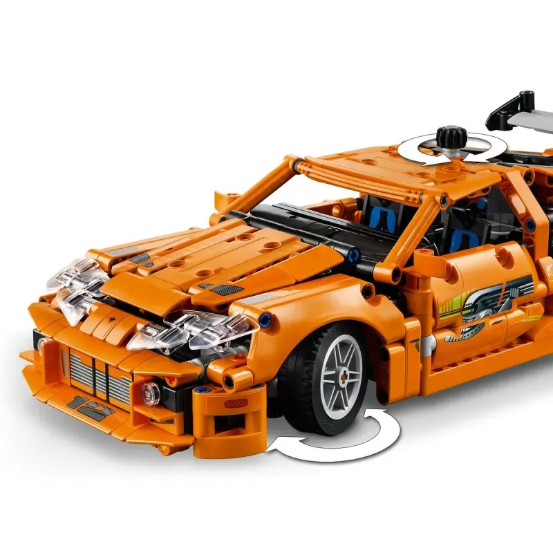 Jucarii, Copii si Bebe - Jucarii si jocuri - Seturi de constructie si cuburi - Seturi de constructie - Lego Technic Fast And Furious Toyota Supra Mk4 42204 - Infinity.ro