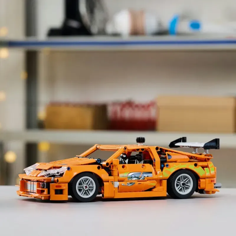 Jucarii, Copii si Bebe - Jucarii si jocuri - Seturi de constructie si cuburi - Seturi de constructie - Lego Technic Fast And Furious Toyota Supra Mk4 42204 - Infinity.ro
