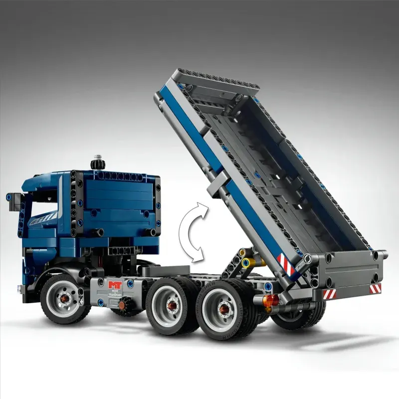 Jucarii, Copii si Bebe - Jucarii si jocuri - Seturi de constructie si cuburi - Seturi de constructie - Lego Technic Camion Cu Bena Basculanta 42203 - Infinity.ro