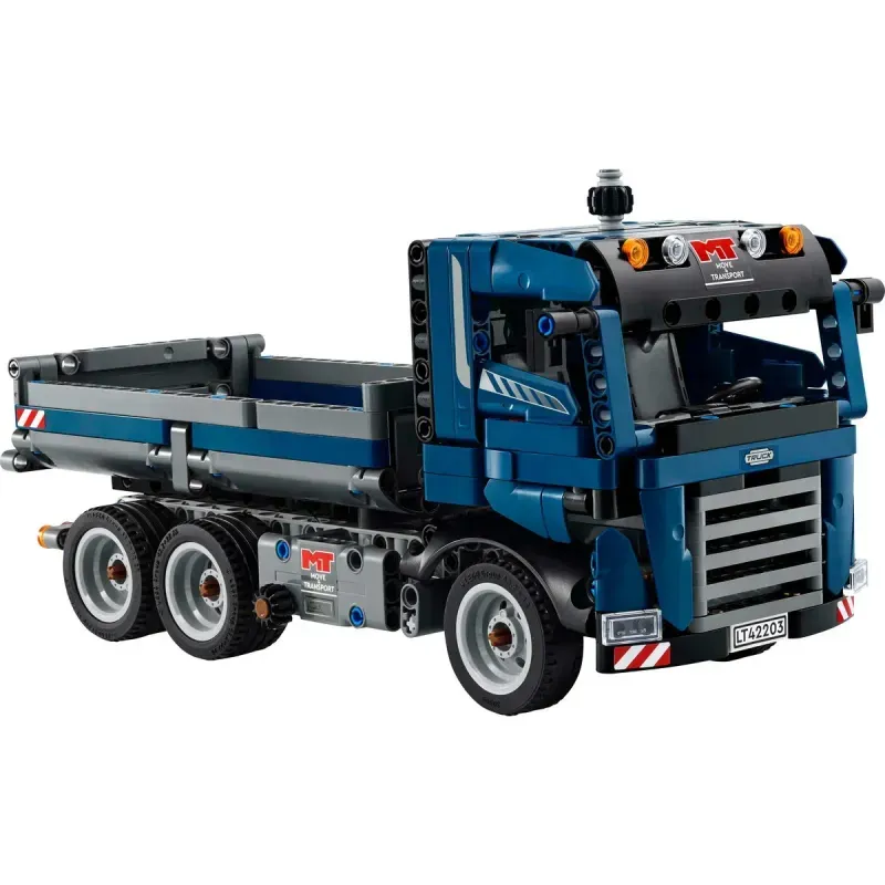 Jucarii, Copii si Bebe - Jucarii si jocuri - Seturi de constructie si cuburi - Seturi de constructie - Lego Technic Camion Cu Bena Basculanta 42203 - Infinity.ro