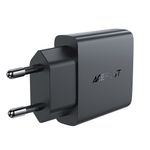 Laptop, Telefoane si Tablete - Telefoane mobile si accesorii - Accesorii Telefoane - Incarcatoare telefoane - Incarcator Type-C, USB, pentru Priza, PD30W, GaN - Acefast (A69) - Black - Infinity.ro