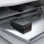 Laptop, Telefoane si Tablete - Telefoane mobile si accesorii - Accesorii Telefoane - Incarcatoare telefoane - Incarcator Type-C, USB, pentru Priza, PD30W, GaN - Acefast (A69) - Black - Infinity.ro