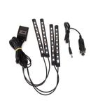 Auto si Moto - Electrice auto - Iluminare si semnalizare - Lumini ambientale - Banda LED auto cu control din aplicatie, culori RGB, lumini ambientale in interiorul masinii - Infinity.ro