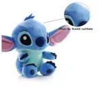 Jucarii, Copii si Bebe - Jucarii si jocuri - Jucarii de plus - Jucarie de plus Stitch, pentru copii peste 3 ani, 21cm, albastru Cadoul ideal pentru iubitorii de personaje animate ABYZ - Infinity.ro