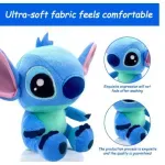 Jucarii, Copii si Bebe - Jucarii si jocuri - Jucarii de plus - Jucarie de plus Stitch, pentru copii peste 3 ani, 21cm, albastru Cadoul ideal pentru iubitorii de personaje animate ABYZ - Infinity.ro