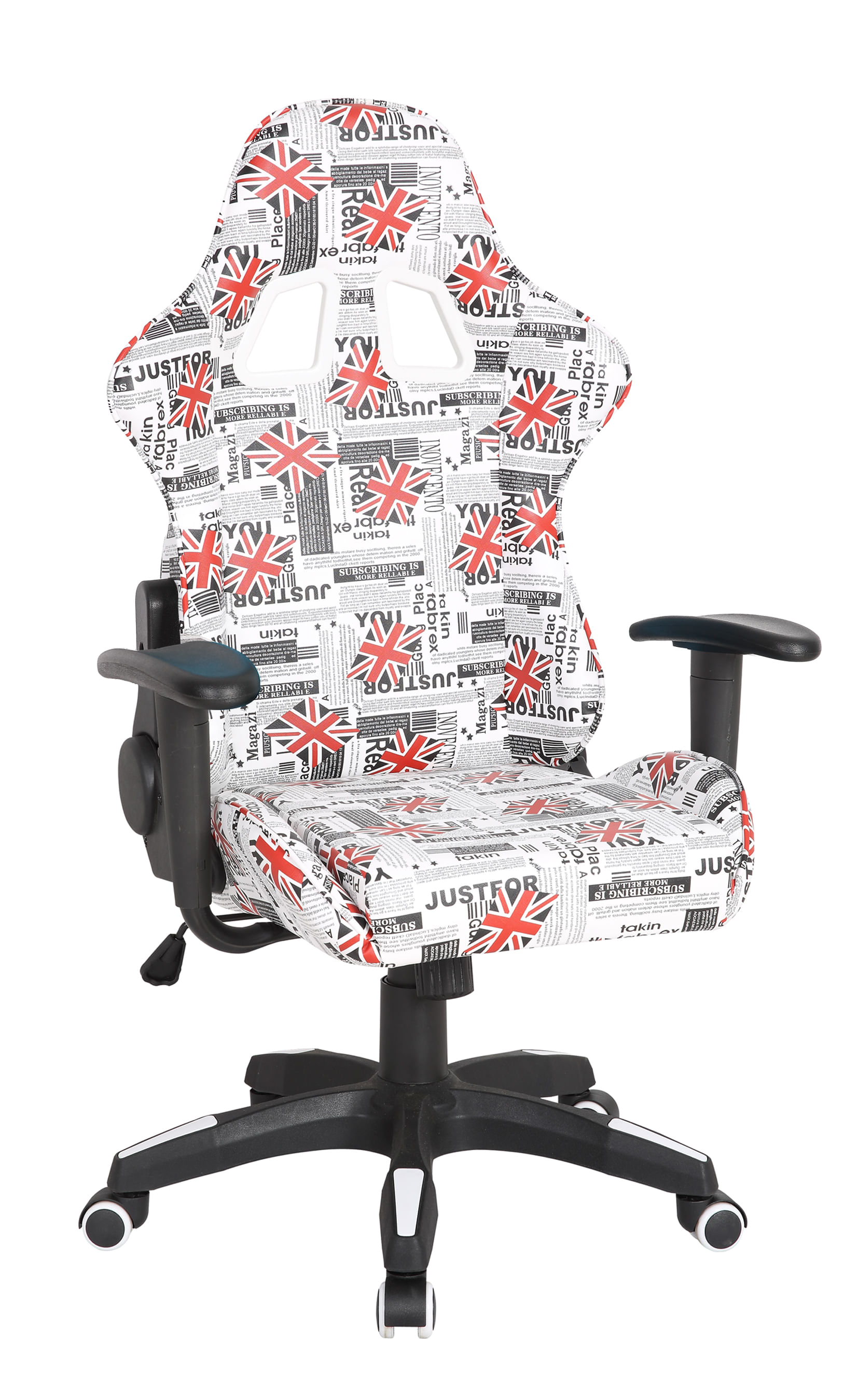 Scaun gaming US93 London, multicolor, 64x54.5x113-122.5 cm