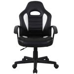 PC, gaming si accesorii - Gaming - Accesorii gaming - Scaune gaming - Scaun gaming US92 Euro, negru si alb, 55x55x88-100 cm - Infinity.ro