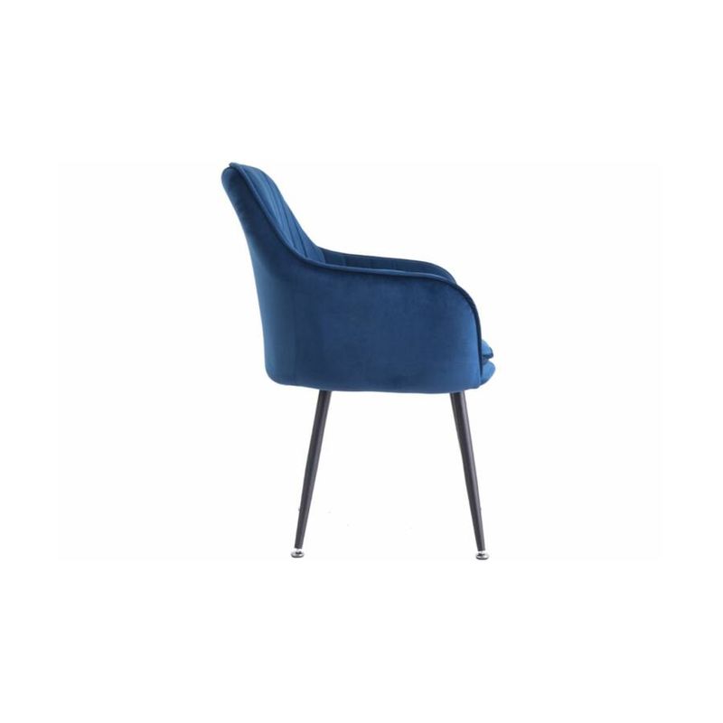 Casa si Gradina - Mobilier - Scaune si fotolii - Scaune - Scaun living Tida, albastru, 58x56x86 cm - Infinity.ro