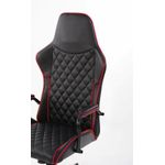Casa si Gradina - Mobilier - Scaune si fotolii - Scaune - Scaun de birou directorial US132, Negru, 65x58x113/125 cm - Infinity.ro