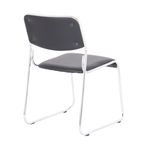 Casa si Gradina - Mobilier - Scaune si fotolii - Scaune - Scaun vizitator Eco, negru, 40x43x76 cm - Infinity.ro