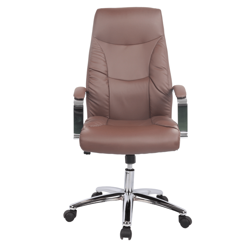 Casa si Gradina - Mobilier - Scaune si fotolii - Scaune - Scaun de birou directorial US62, maro, 61x71x108-116 cm - Infinity.ro