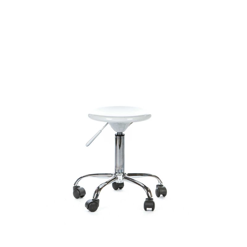 Casa si Gradina - Mobilier - Scaune si fotolii - Scaune - Scaun operator Benin, alb, 32x32x46-61 cm - Infinity.ro