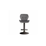 Casa si Gradina - Mobilier - Scaune si fotolii - Scaune - Scaun bar Bold, Gri, 48x37x90 cm - Infinity.ro