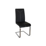 Casa si Gradina - Mobilier - Scaune si fotolii - Scaune - Scaun living Denver, negru, 46x56x98 cm - Infinity.ro