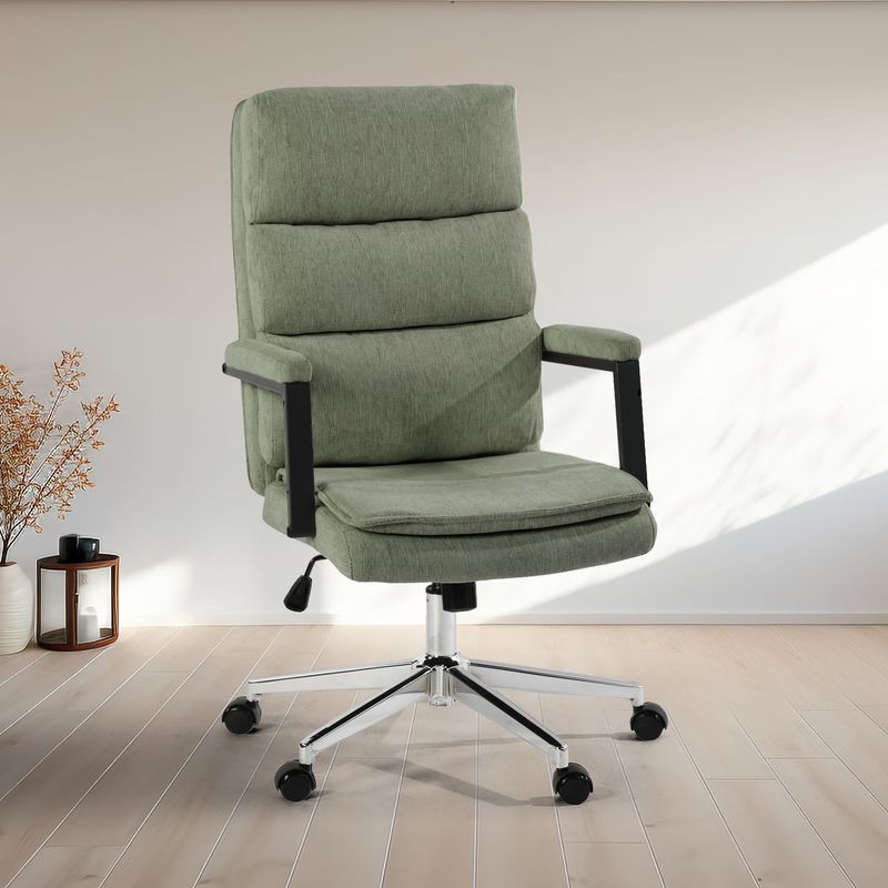 Casa si Gradina - Mobilier - Scaune si fotolii - Scaune - Scaun de birou US134 Aria, verde, 65.5x71.5x106-116 cm - Infinity.ro