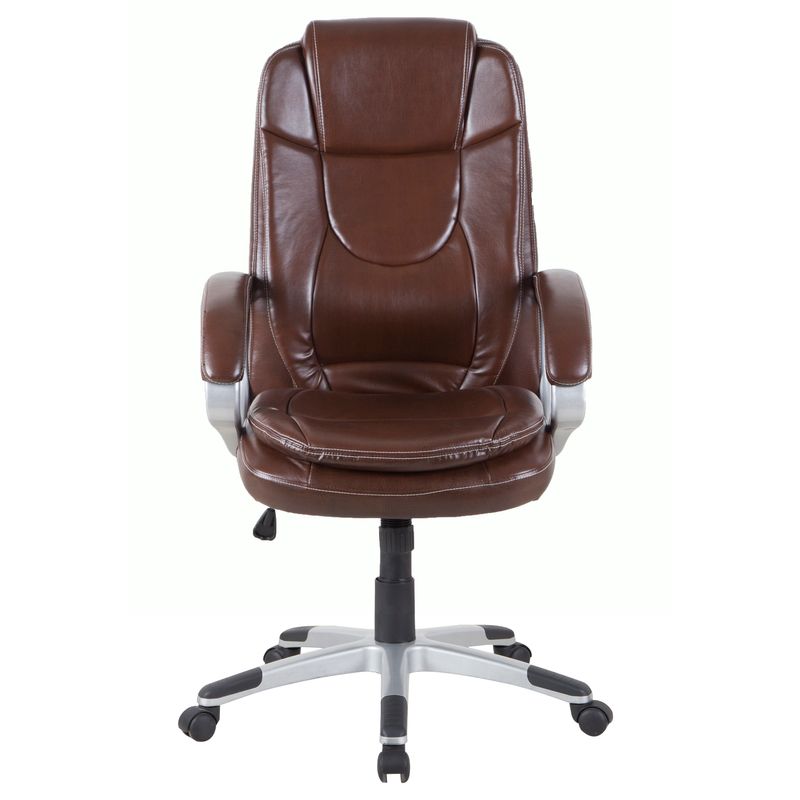 Casa si Gradina - Mobilier - Scaune si fotolii - Scaune - Scaun de birou directorial US27 Ascot, maro, 66x73x108-118 cm - Infinity.ro