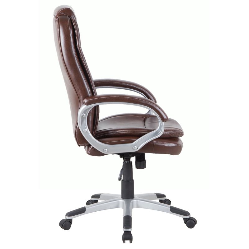 Casa si Gradina - Mobilier - Scaune si fotolii - Scaune - Scaun de birou directorial US27 Ascot, maro, 66x73x108-118 cm - Infinity.ro