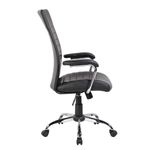 Casa si Gradina - Mobilier - Scaune si fotolii - Scaune - Scaun de birou directorial Davik, negru, 65x63x108-118 cm - Infinity.ro