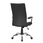 Casa si Gradina - Mobilier - Scaune si fotolii - Scaune - Scaun de birou directorial Davik, negru, 65x63x108-118 cm - Infinity.ro
