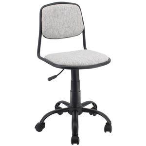 Scaun de birou US127 Ystad, gri, 39x44.5x75.5-87 cm