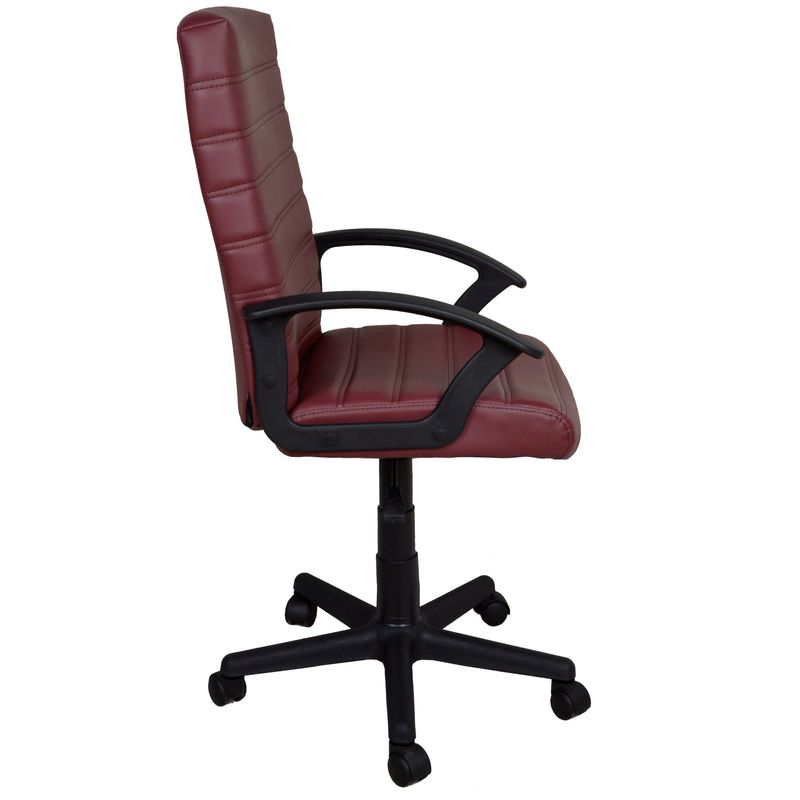 Casa si Gradina - Mobilier - Scaune si fotolii - Scaune - Scaun de birou directorial US72 Rilke, bordo, 58x60.5x97.5-109 cm - Infinity.ro