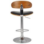 Casa si Gradina - Mobilier - Scaune si fotolii - Scaune - Scaun bar Ares, negru, 49x42x84-105 cm - Infinity.ro