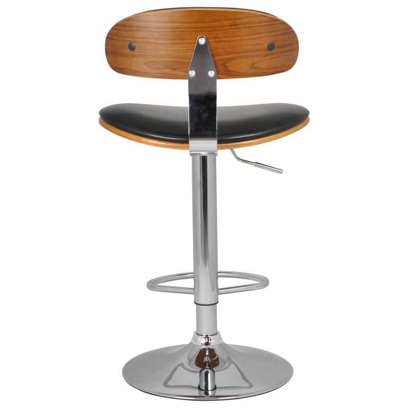 Casa si Gradina - Mobilier - Scaune si fotolii - Scaune - Scaun bar Ares, negru, 49x42x84-105 cm - Infinity.ro