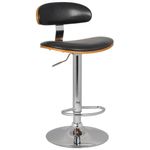 Casa si Gradina - Mobilier - Scaune si fotolii - Scaune - Scaun bar Ares, negru, 49x42x84-105 cm - Infinity.ro
