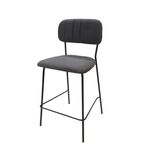 Casa si Gradina - Mobilier - Scaune si fotolii - Scaune - Scaun bar Nero, Gri, 47x51x89 cm - Infinity.ro