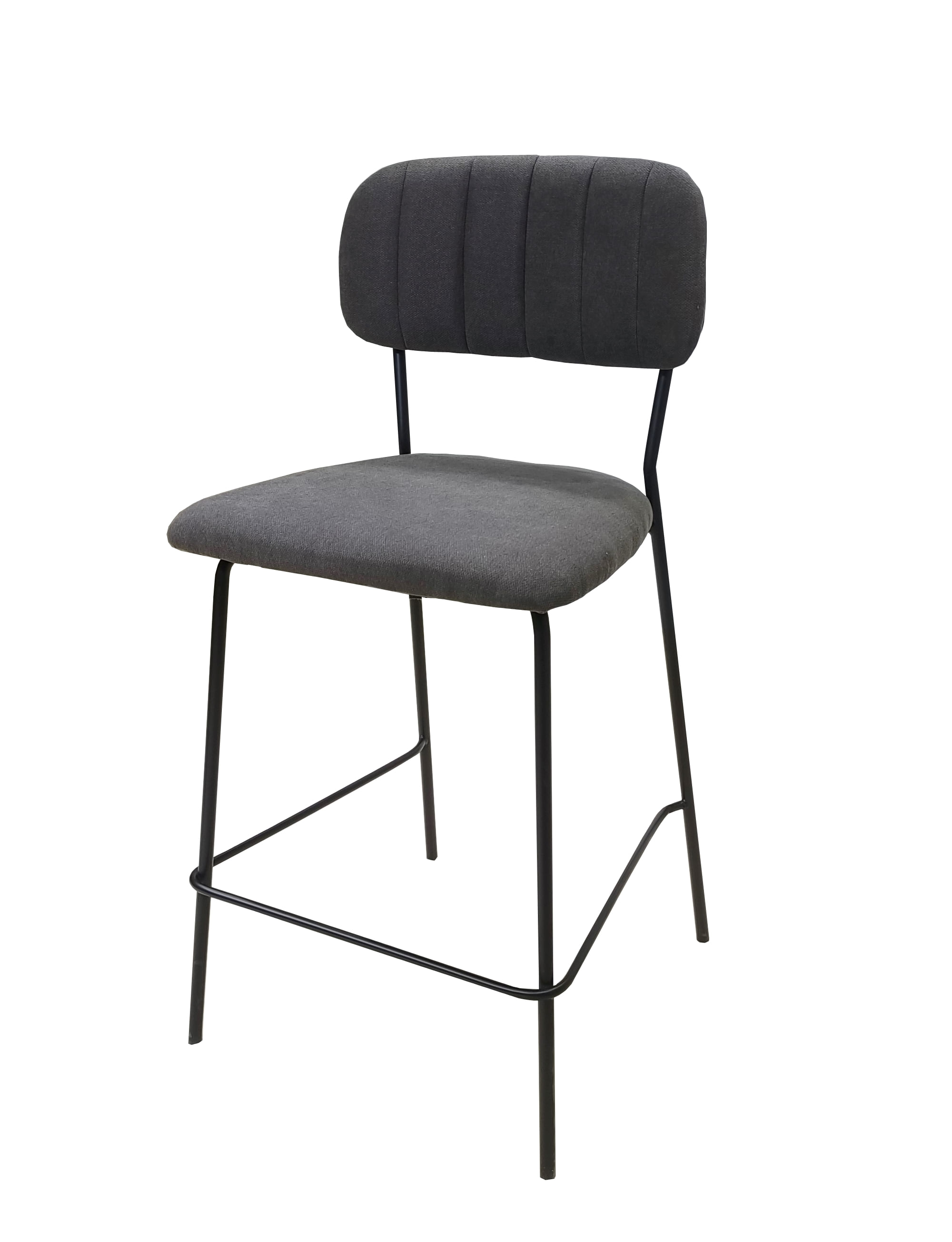 Scaun bar Nero, Gri, 47x51x89 cm